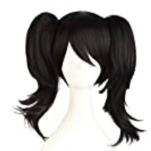 Black anime wig